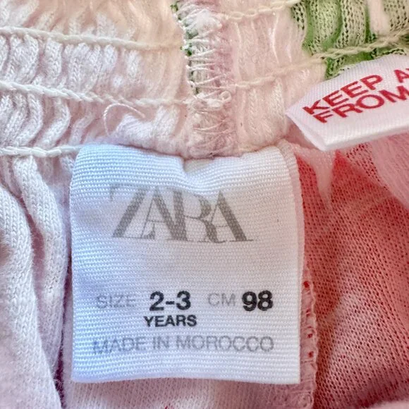 ZARA Tulip Print Shorts + BOBO CHOSES Skirt | 2–3Y | 2PC - Picture 4 of 9